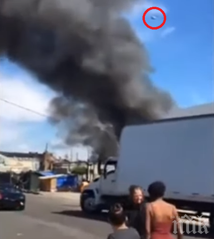 МИСТЕРИЯ: Засякоха НЛО при експлозия в Лос Анджелис (ВИДЕО)