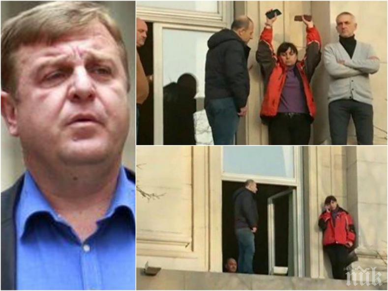 БЕЗ ИЗВИВАНЕ НА РЪЦЕ: Красимир Каракачанов проговори за протеста на псевдосестрите и се обяви срещу окупацията им