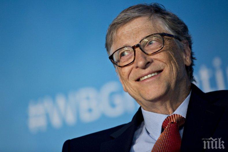 Бил Гейтс дава 100 млн. долара в борбата с коронавируса (ВИДЕО)