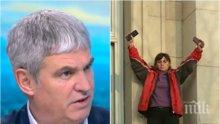 ГОРЕЩА ТЕМА: Пламен Димитров съсипа протестърките от перваза на Партийния дом - медсестрите преминали границата