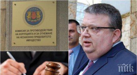 комисия антимафия цацаров нов мощен удар запорират незаконно имущество млн лева