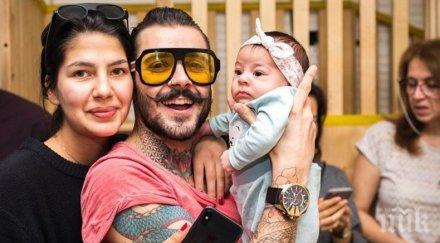 бившата венци венц изпила плацентата раждането дъщеря