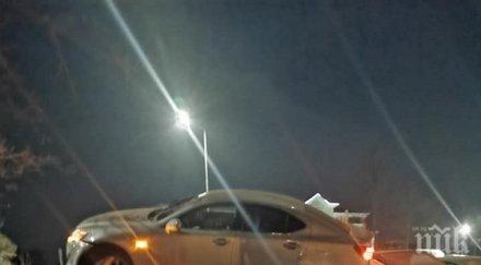 брутална верижна катастрофа варна кола качи три заради несъобразена скорост