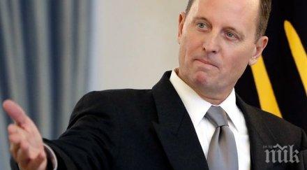 ричард гренел белия дом обсъждано разделяне косово