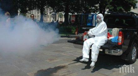 дезинфектират допълнително градския транспорт обществените сгради софия