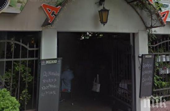 Изгоря ресторант в центъра на Пловдив (СНИМКА)