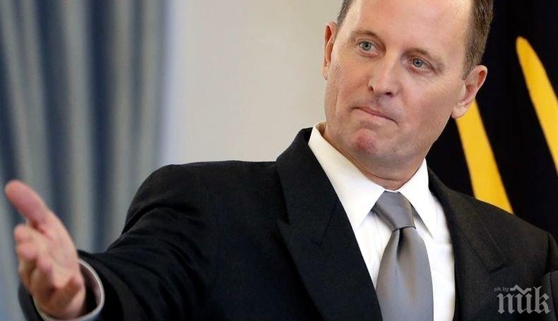 Ричард Гренел: В Белия дом не е обсъждано разделяне на Косово