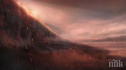 учени откриха планета постоянно вали железен дъжд