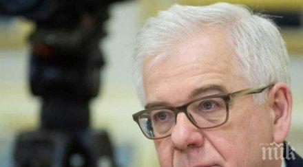 външният министър полша готов срещне първия дипломат русия