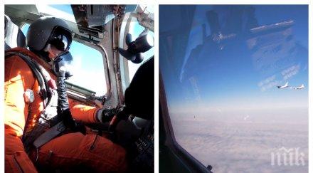 русия показа страховито оръжие небето ракетоносците 160 летят атлантическия океан видео