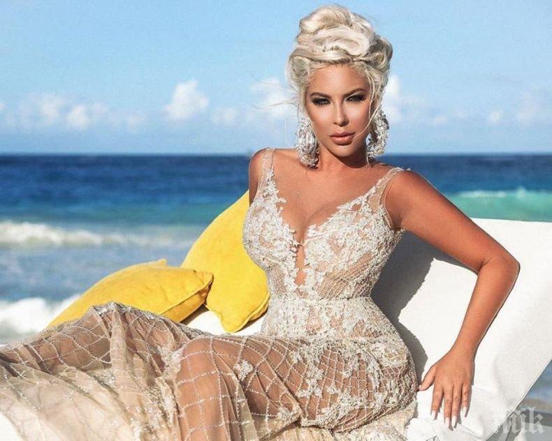 Андреа се извини за издънката със салфетката и сополите (СНИМКА)