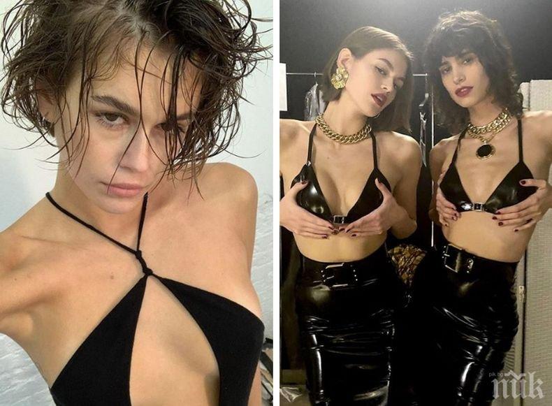 Хит в нета: Щерката на Синди Крофорд разгорещи мрежата с мокро селфи