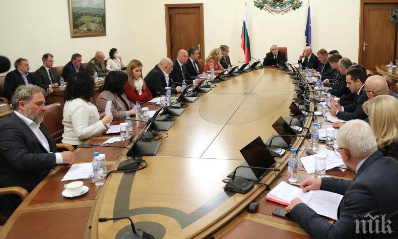 Премиерът Бойко Борисов свиква ново извънредно правителствено заседание