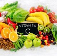 Ето ги храните с най-много витамин С