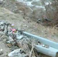 Пиян заби колата си в мантинела