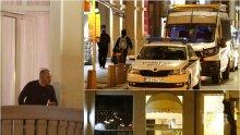ПЪРВО В ПИК: Ето какво се случва на Лъвов мост в София - униформени завардиха хотел заради английски туристи от Банско (ЕКСКЛУЗИВНИ СНИМКИ)