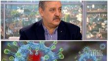 САМО ПРЕД ПИК TV! Проф. Кантарджиев: Младежите с лека хрема и кашлица са потенциални пациенти с коронавирус. Пийте водка, тя е добър дезинфектант и правете гаргара с лимон и сода (ВИДЕО/ОБНОВЕНА)