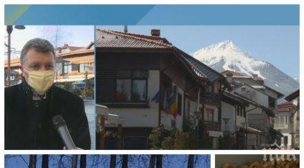 ексклузивно напрежение банско блокадата спря коли хляб кметът полицията разрешиха светкавично проблема иван кадев успокои фермерите важна новина