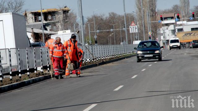 Пускат движението по новия булевард Северен в Пловдив до края на март 