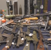 Голямо количество незаконно оръжие спипаха в Испания