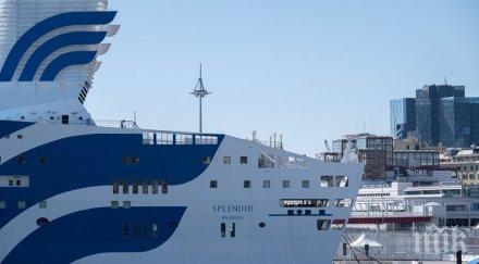 круизен кораб 1000 души стана плаваща болница