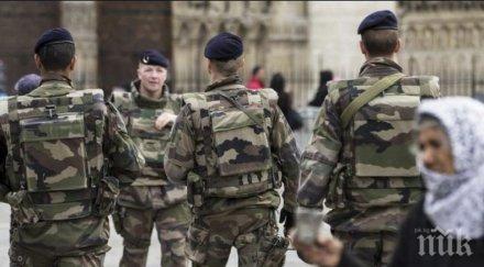 френската армия помага борбата коронавируса