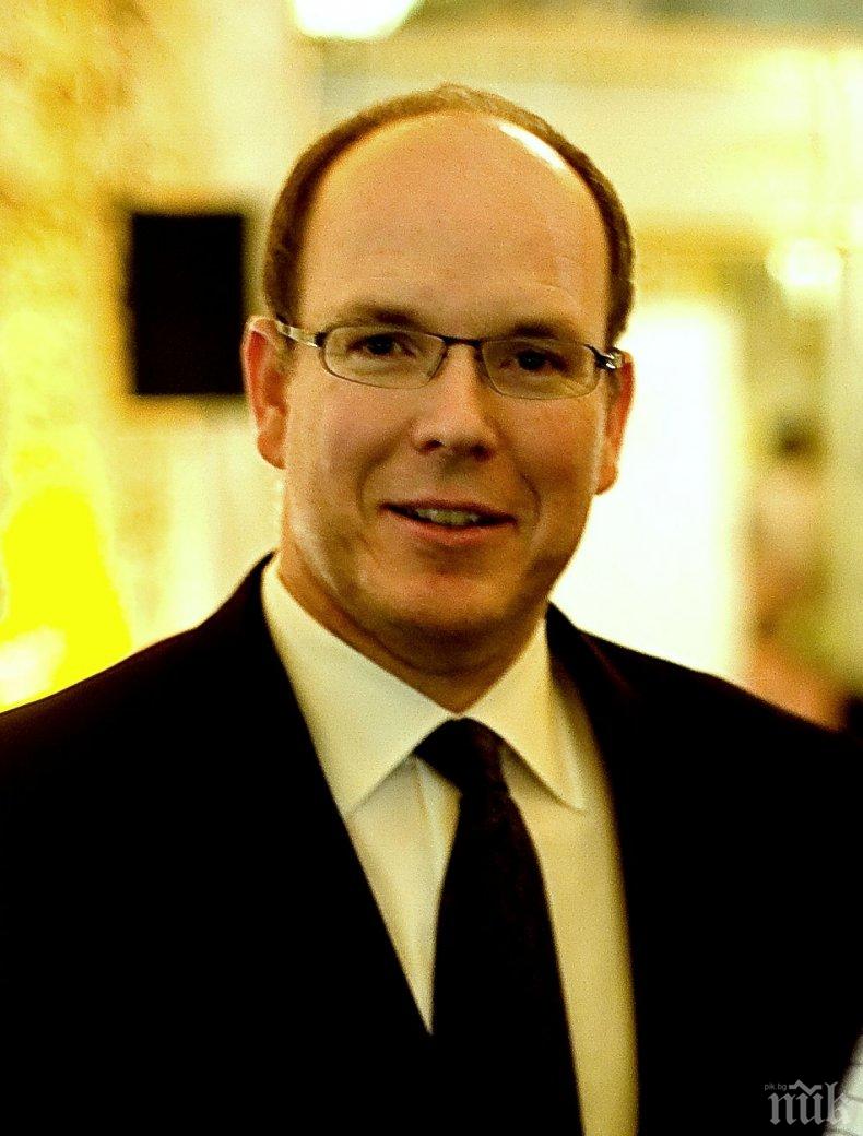 Принцът на Монако е заразен с коронавирус