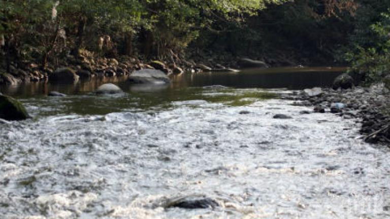 РАЗЛИВ: Водите на река Тополница побеляха