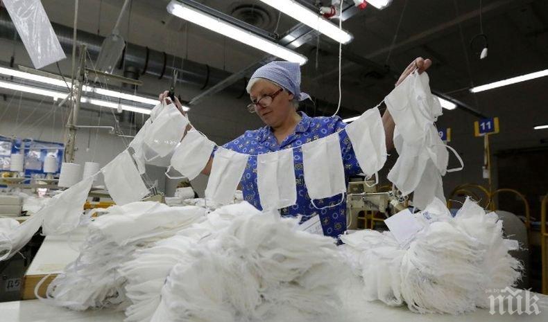 Шивашки цех на български бизнесмен в Тараклия произвежда медицински маски