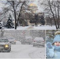 ЗИМАТА Е ТУК! Нахлува студен въздух, дъждът ще премине в сняг, Северна България с жълт код за силен вятър (КАРТИ)
