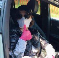 След седмица под карантина: Илиана Раева излезе от дома си и ето какво видя...