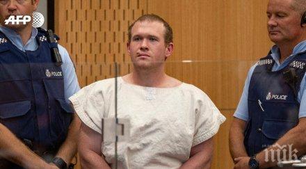 стрелецът крайстчърч призна виновен убийството човека