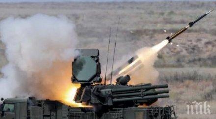 системи противовъздушна отбрана отразили атака дронове района базата хмеймим