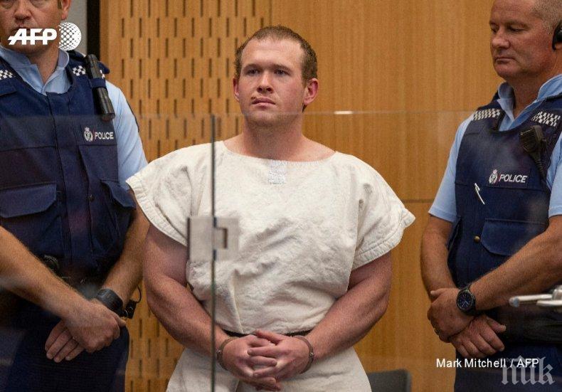 Стрелецът от Крайстчърч се призна за виновен за убийството на 51 човека