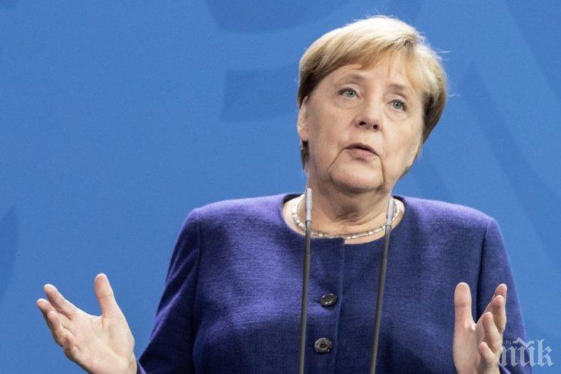 ГЕРМАНИЯ СТАИ ДЪХ: Излезе резултатът от първата проба на Ангела Меркел