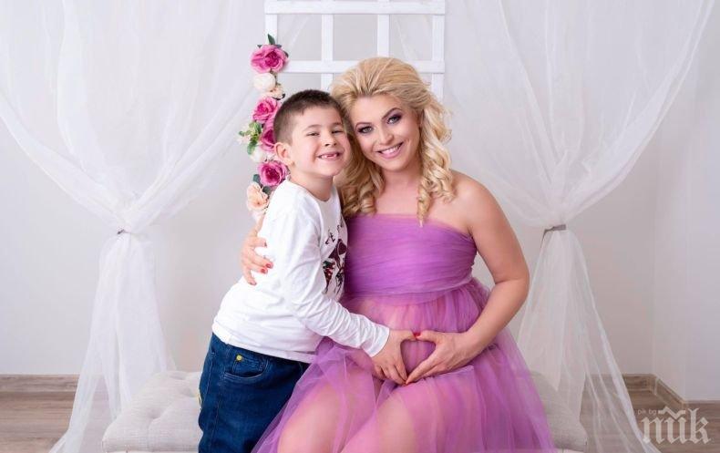 Пайнерка прегърна втора мъжка рожба