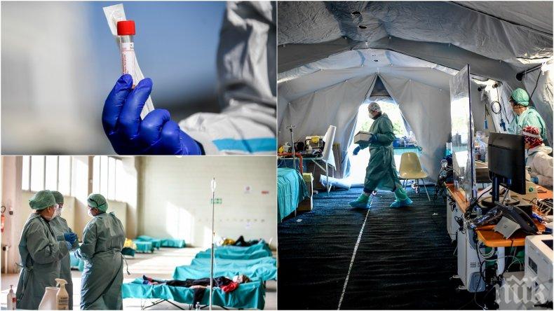 ТРЕВОЖНА ТЕНДЕНЦИЯ: Заразените с коронавирус в света удариха 410 000, Италия отново тръгна нагоре