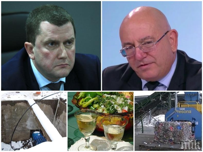 Ревизоро разкри - ще пие ли ракия с кмета на Перник, къде ще се унищожават отпадъците от коронавируса и какво се случва с италианския боклук