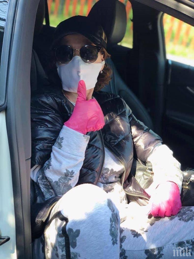 След седмица под карантина: Илиана Раева излезе от дома си и ето какво видя...