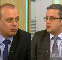 ИСКРИ В ЕФИР: Депутатите Тома Биков и Христо Проданов в остър спор заради спирането на работата на парламента