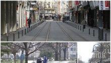 САМО В ПИК! Вижте какво се случи в София след намесата на полицията (ФОТОРЕПОРТАЖ)
