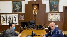 Главният прокурор Иван Гешев се срещна с посланика на Китай Дун Сяодзюн