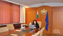 Министър Танева с важни разговори с търговските вериги - призова ги да зареждат родна продукция