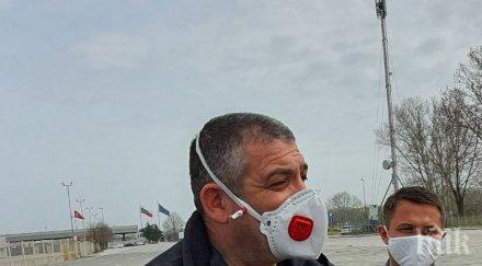 шефът гранична полиция взетите мерки държавата направената организация дават резултат