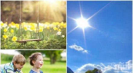 баба марта усмихва новата седмица започва хубаво време радват слънчеви часове