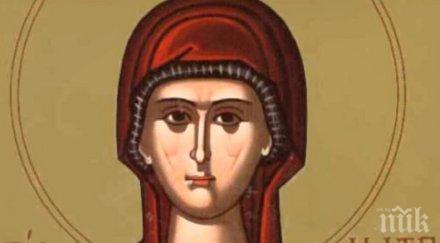 силна вяра честваме уникална светица направила нещо немислимо името христос