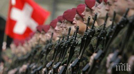 първа линия швейцарската армия призована войната коронавируса