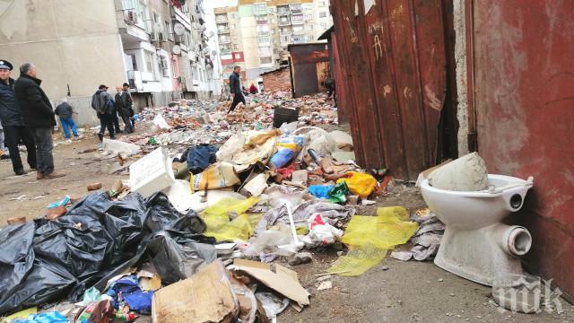 Само за пет дни - изринаха 400 тона боклуци от Столипиново