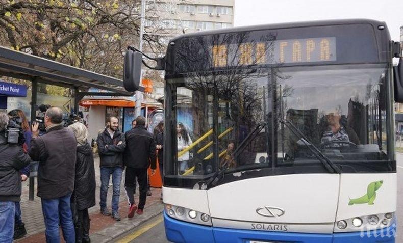 Извънредното разписание на автобусите от градския транспорт в Пловдив остава в сила до 12 април