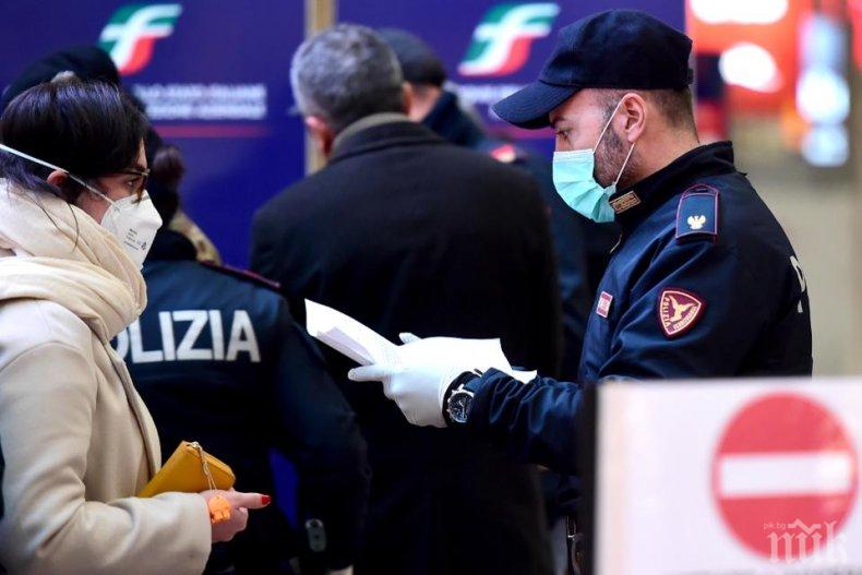 Престъпността в Италия рязко намаля заради коронавируса